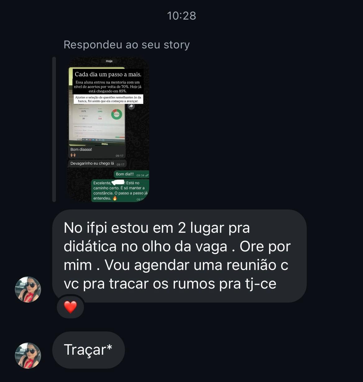 Prova social de aluno 5